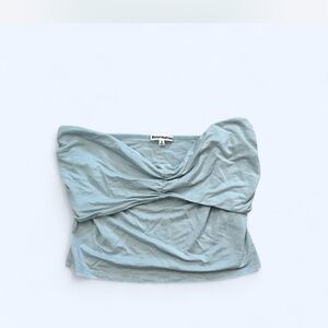 Reformation Tube Top Light Blue